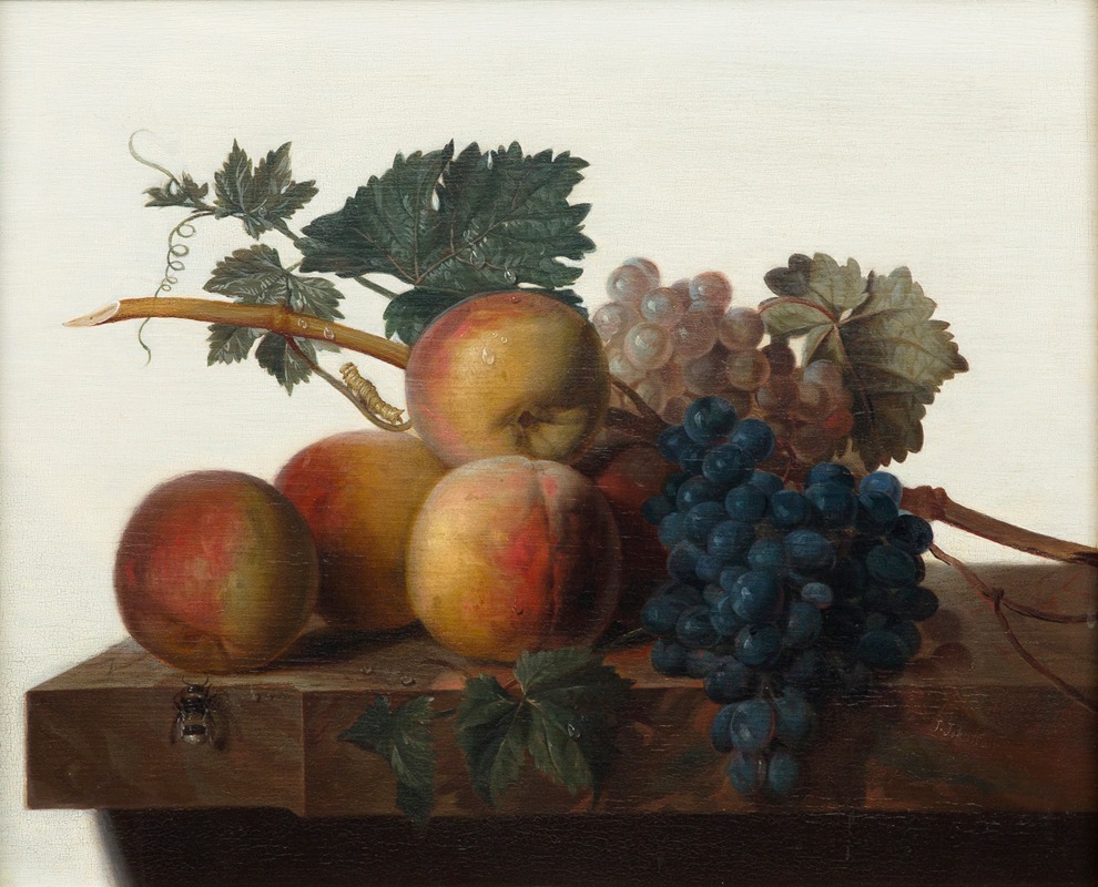 Still Life by Дэвид Джонсон, 1810 — digital art print download