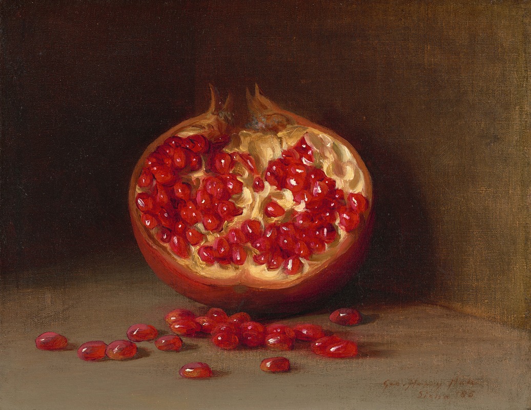 A Pomegranate, Siena by George Henry Hall, 1885 — digital art print download