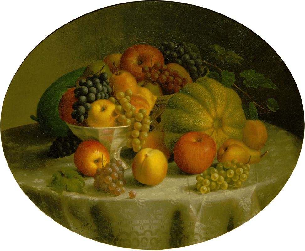 Still Life by Ханна Браун Скиле, 1863 — digital art print download