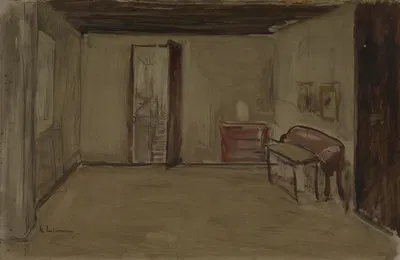 Interior by Макс Либерман, 1910-1920 — digital art print download