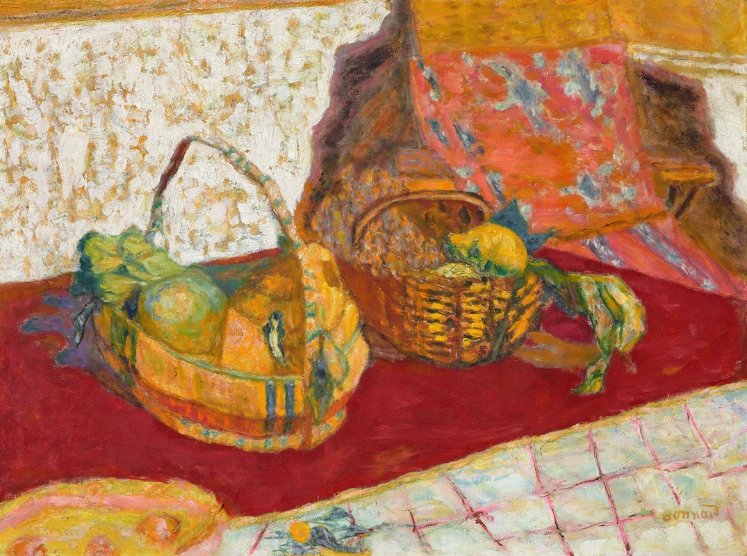 Deux corbeilles de fruits by Пьер Боннар — digital art print download