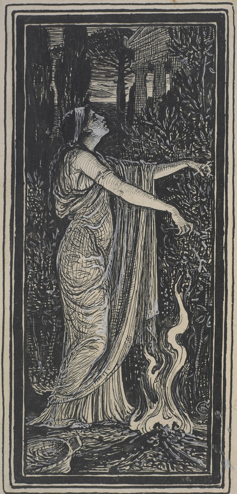 Myrto's invocation by Walter Crane — digital art print download
