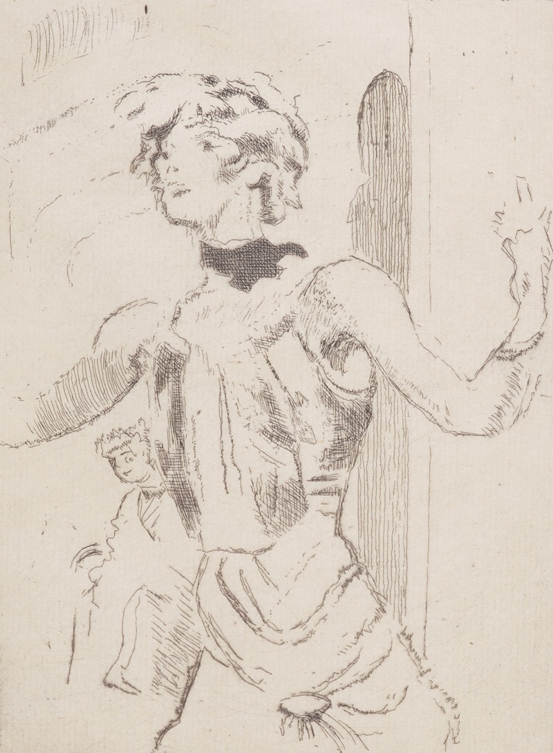Dieppe, Quai Henri IV by Уолтер Ричард Сикерт, 1915 — digital art print download