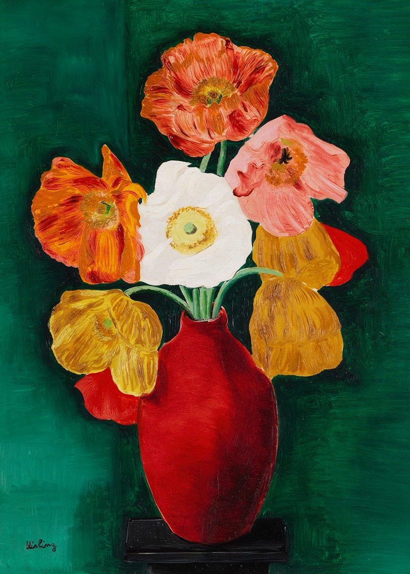 Bouquet de Tulipes by Моис Кислинг, 1937 — digital art print download