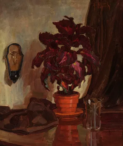 Still life with a holy statue by Фридерик Паутш — digital art print download