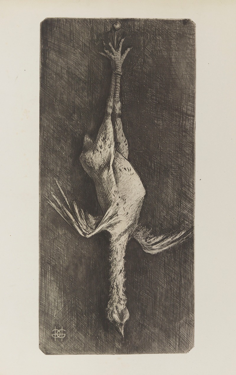 Le poulet plumé by Анри-Шарль Герар, 1887 — digital art print download