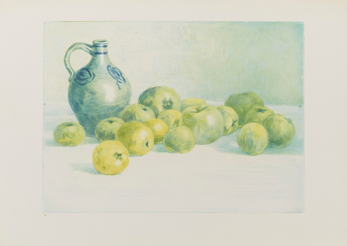 Les pommes by Анри-Шарль Герар, 1895 — digital art print download