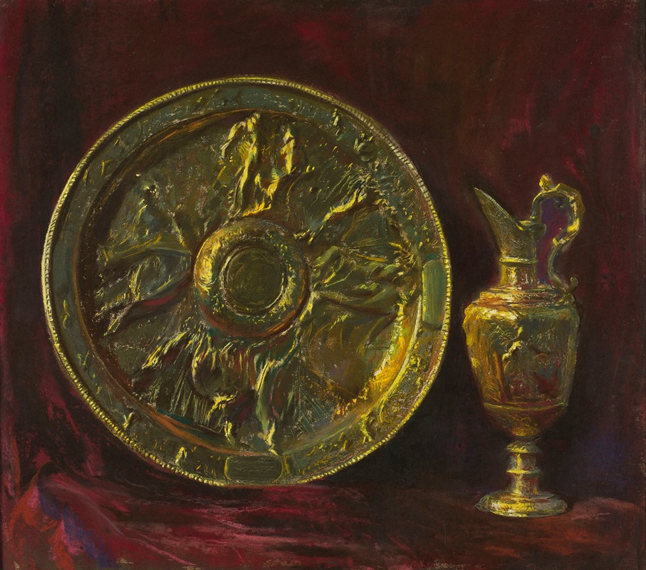 Ewer and Basin for the Maundy Thursday Liturgy — Leon Wyczółkowski