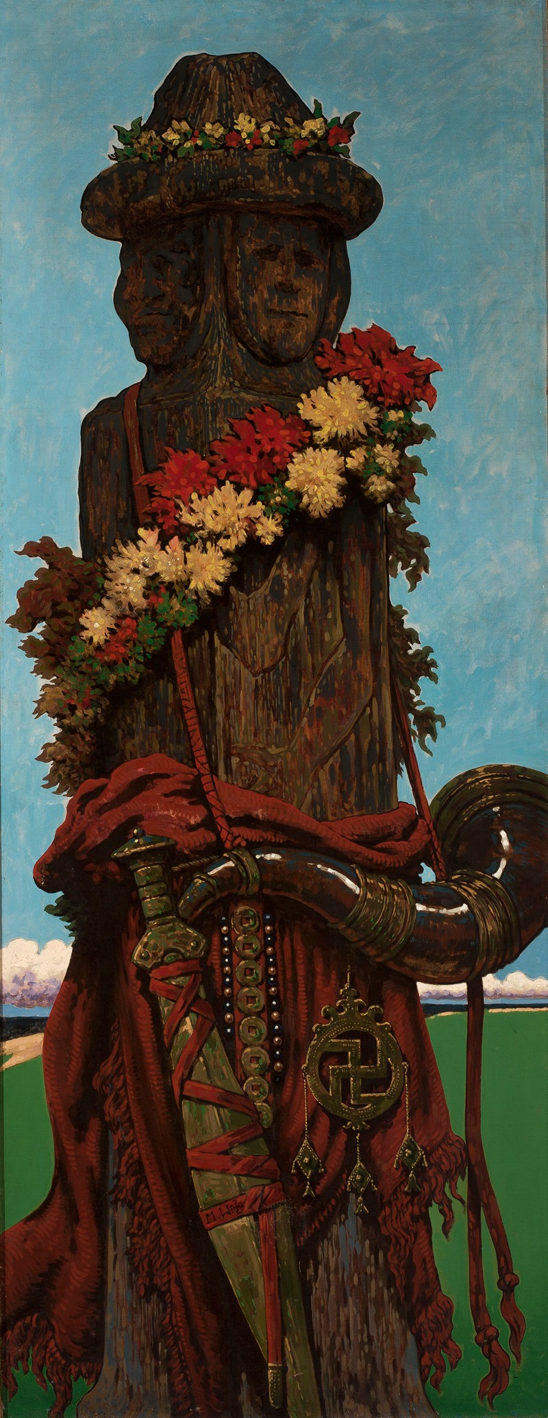 Sviatovid by Marian Wawrzeniecki, 1909-1910 — digital art print download