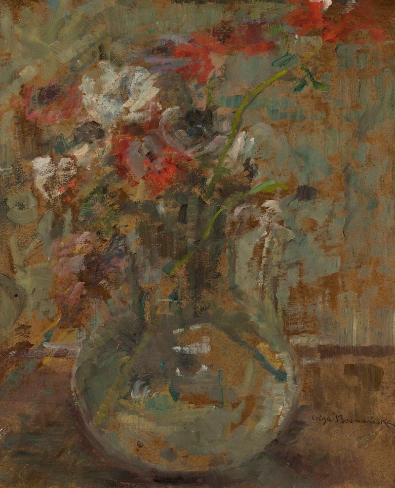 Poppies by Olga Boznanska, 1920 — digital art print download