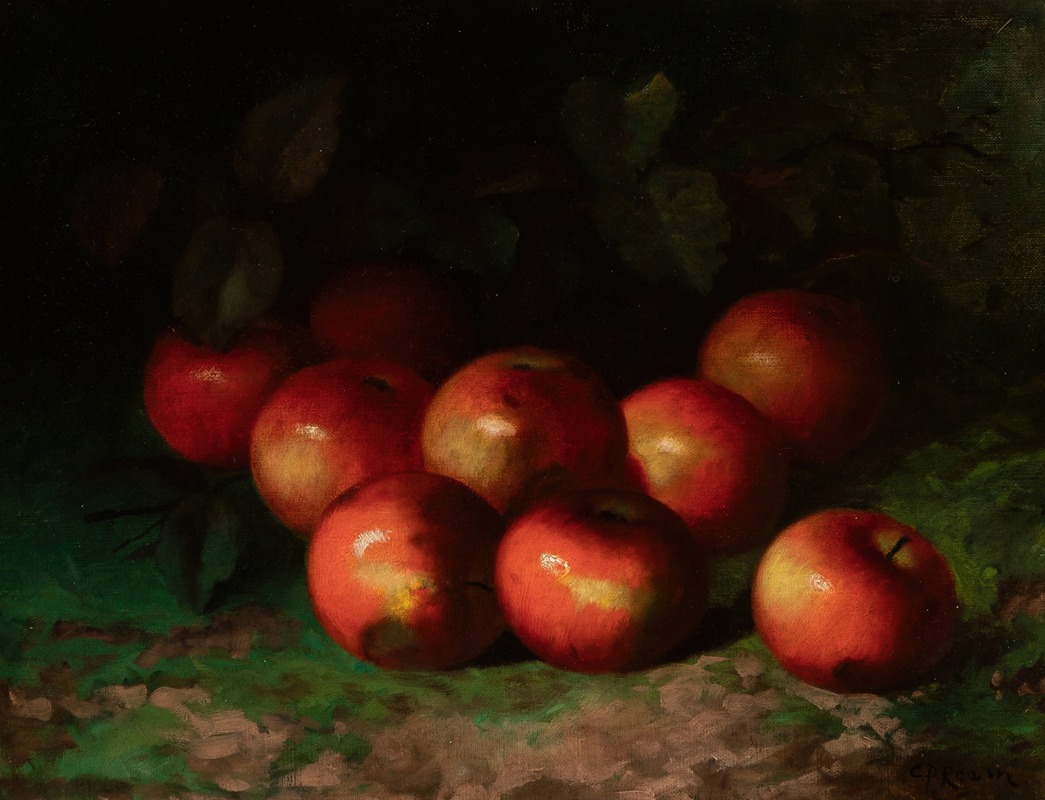 Still Life with Apples by Carducius Plantagenet Ream — digital art print download