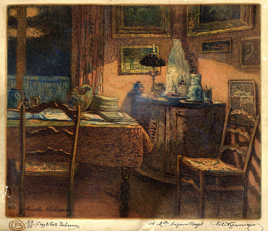 Chez le poète Verhaeren — Charles Bernier