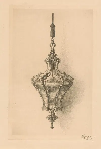 Hanglantaarn by Eduard Niermans, 1887 — digital art print download