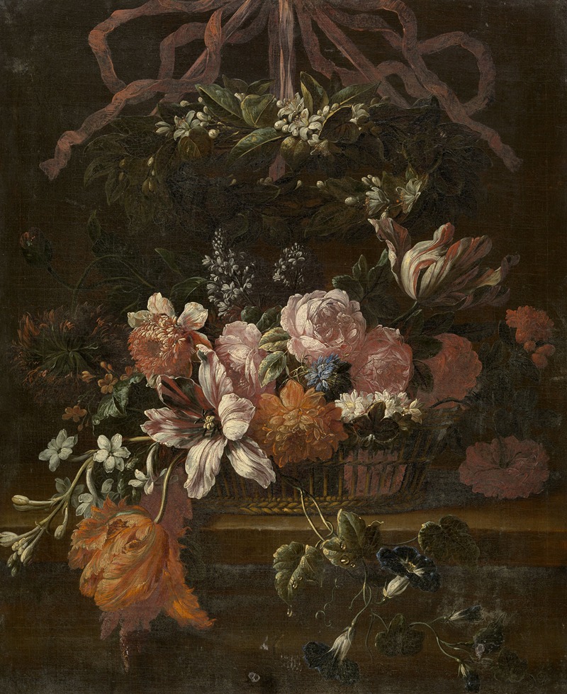 Flower Piece by Gaspar Peeter Verbruggen the Younger — digital art print download