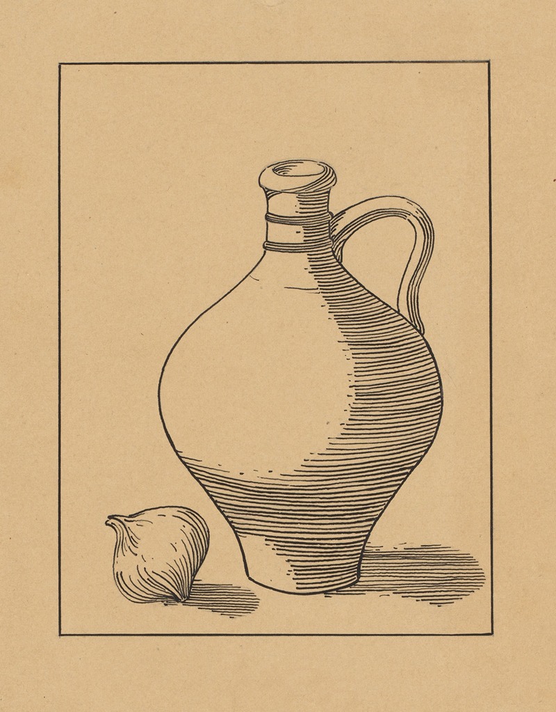 Still life with jug and garlic — Джули де Грааг