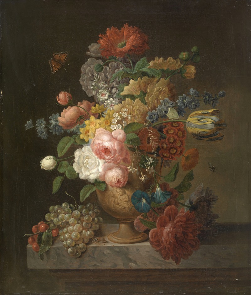 Flower Piece by Peter Faes, 1794 — digital art print download
