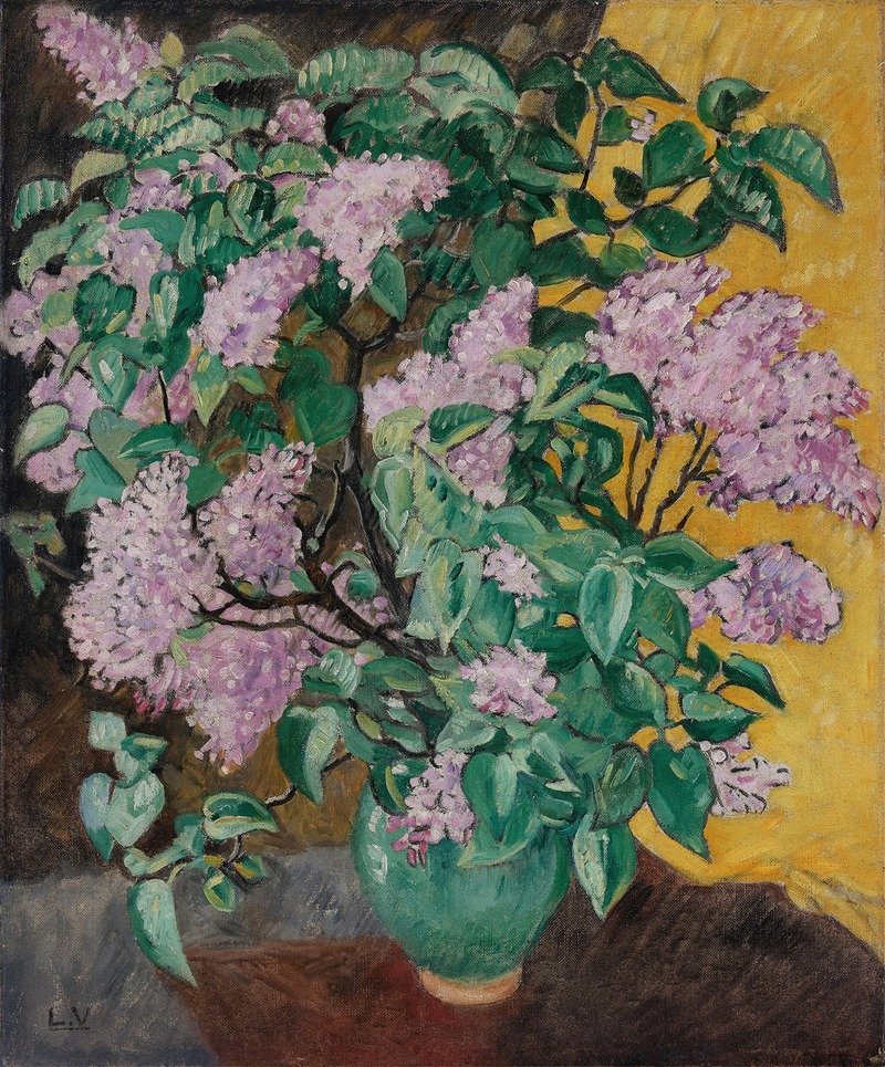 Bouquet de lilas by Луи Вальтат, 1925 — digital art print download