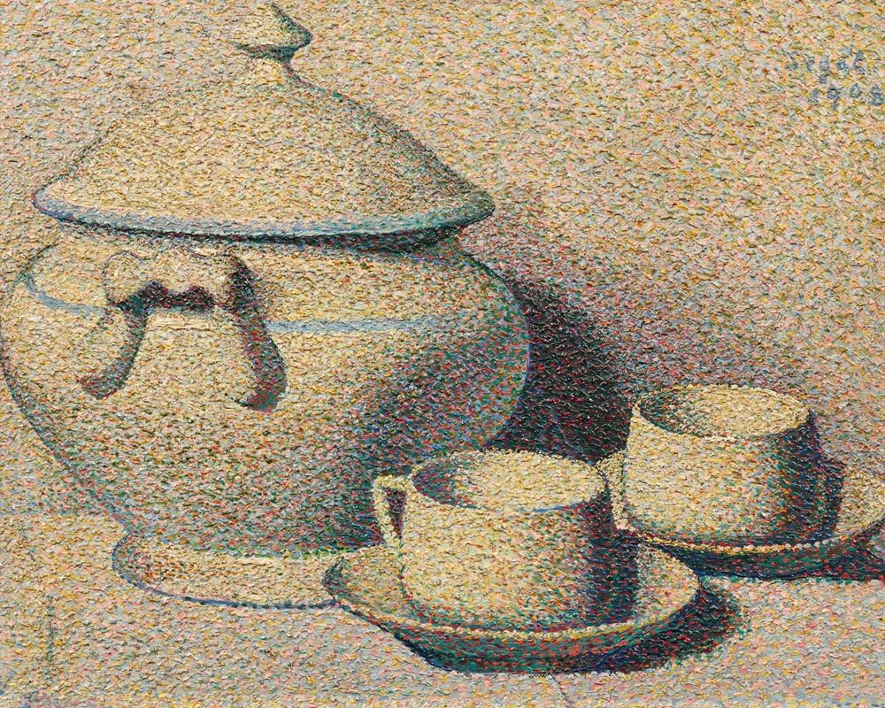 Untitled (Still Life) by Артур Сегал, 1908 — digital art print download