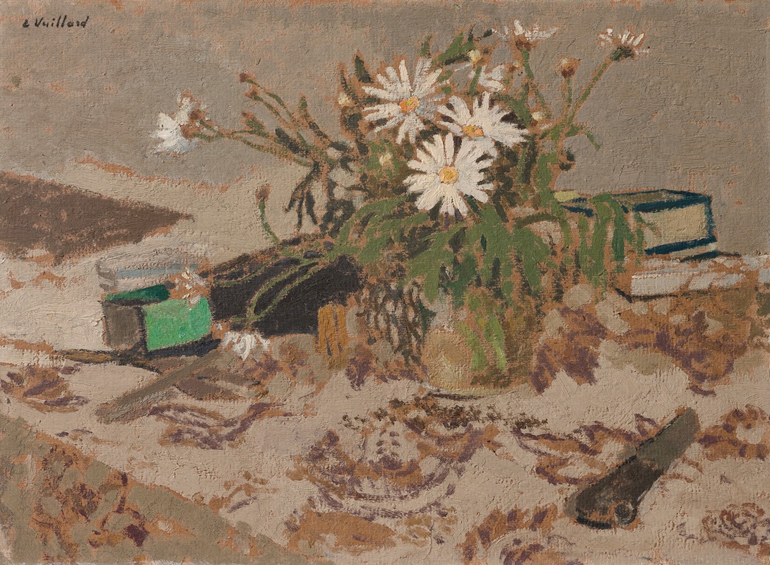 Les Marguerites by Édouard Vuillard, 1899-1900 — digital art print download