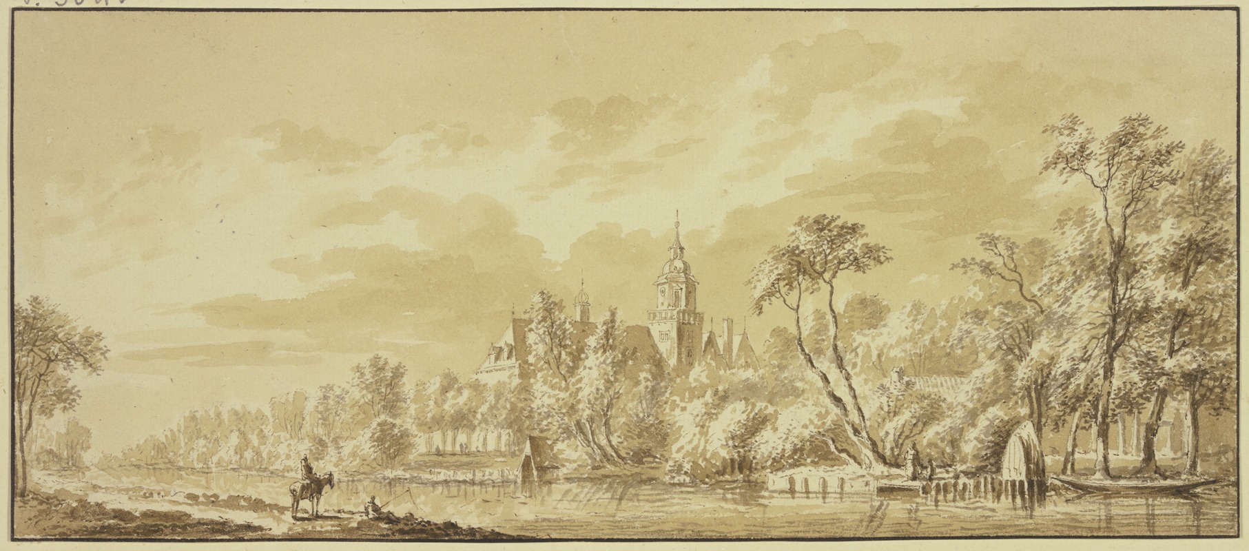Schloss Nijenrode an der Vecht — Abraham Rademaker
