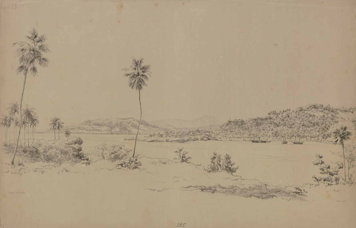 Baracoa mit Punta del Fraile by Адольф Хёффлер — digital art print download
