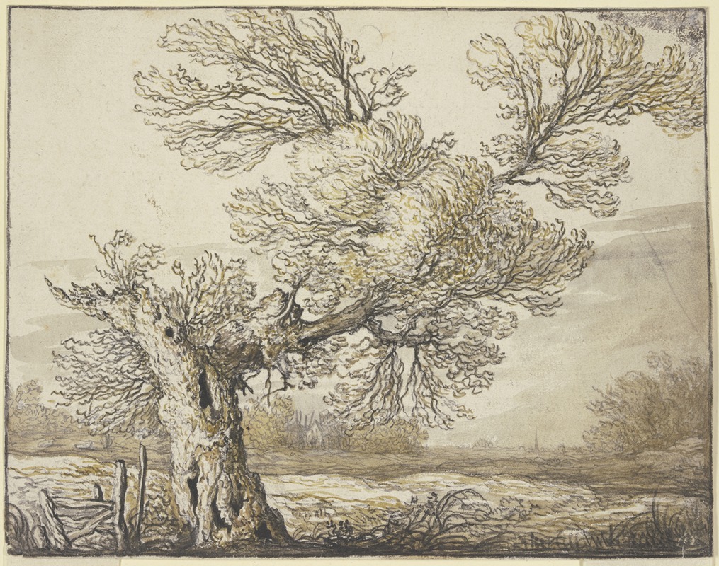 Landscape near Dordrecht — Аельберт Кёйп