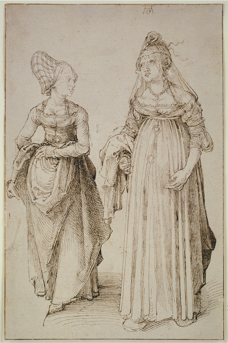 A Lady from Nuremberg and a Lady from Venice — Albrecht Dürer