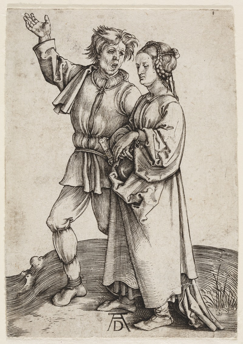 The Young Peasant and His Wife — Albrecht Dürer