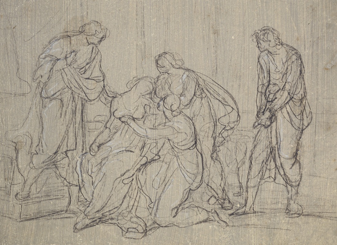 Vergil liest Augustus und Octavia die Aeneis vor — Angelica Kauffmann