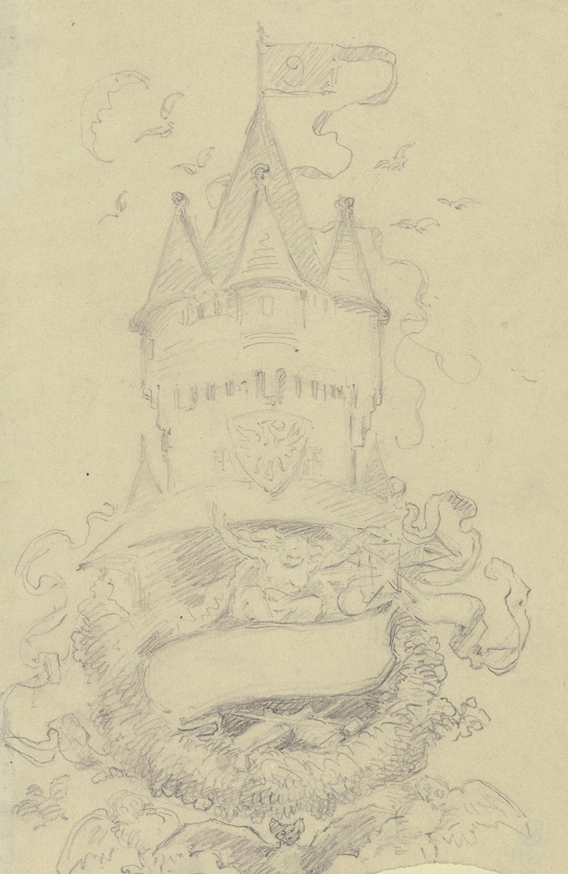 Das Fest auf dem Eschenheimer Turm — Anton Burger