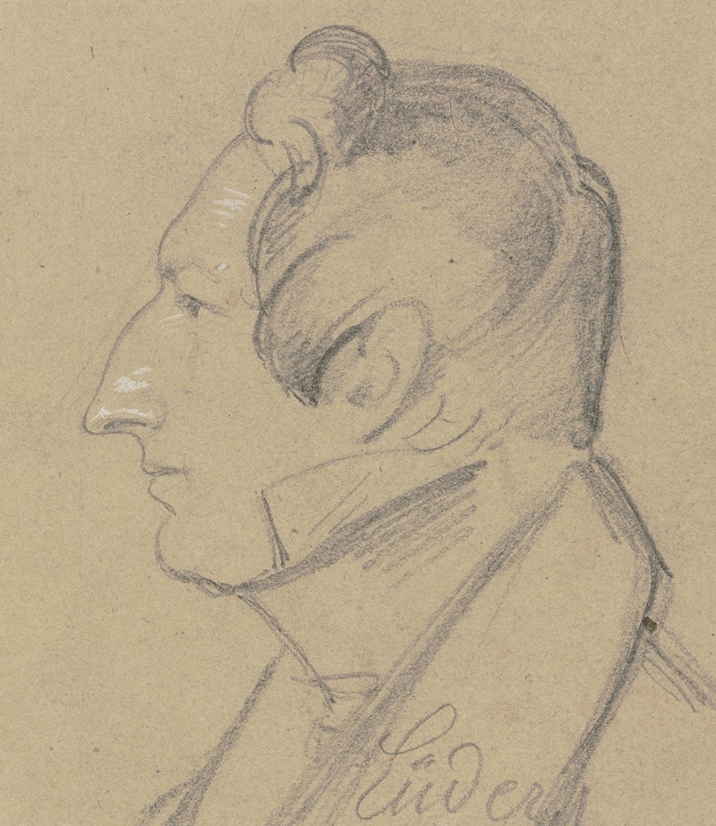Portrait of Lüders — Карл Хофф