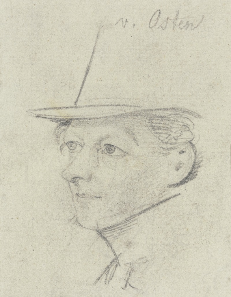 Portrait of Osten. — Carl Hoff