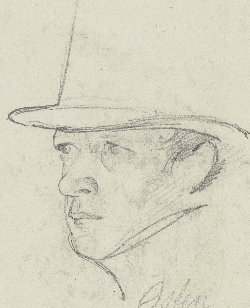 Portrait of Osten — Carl Hoff