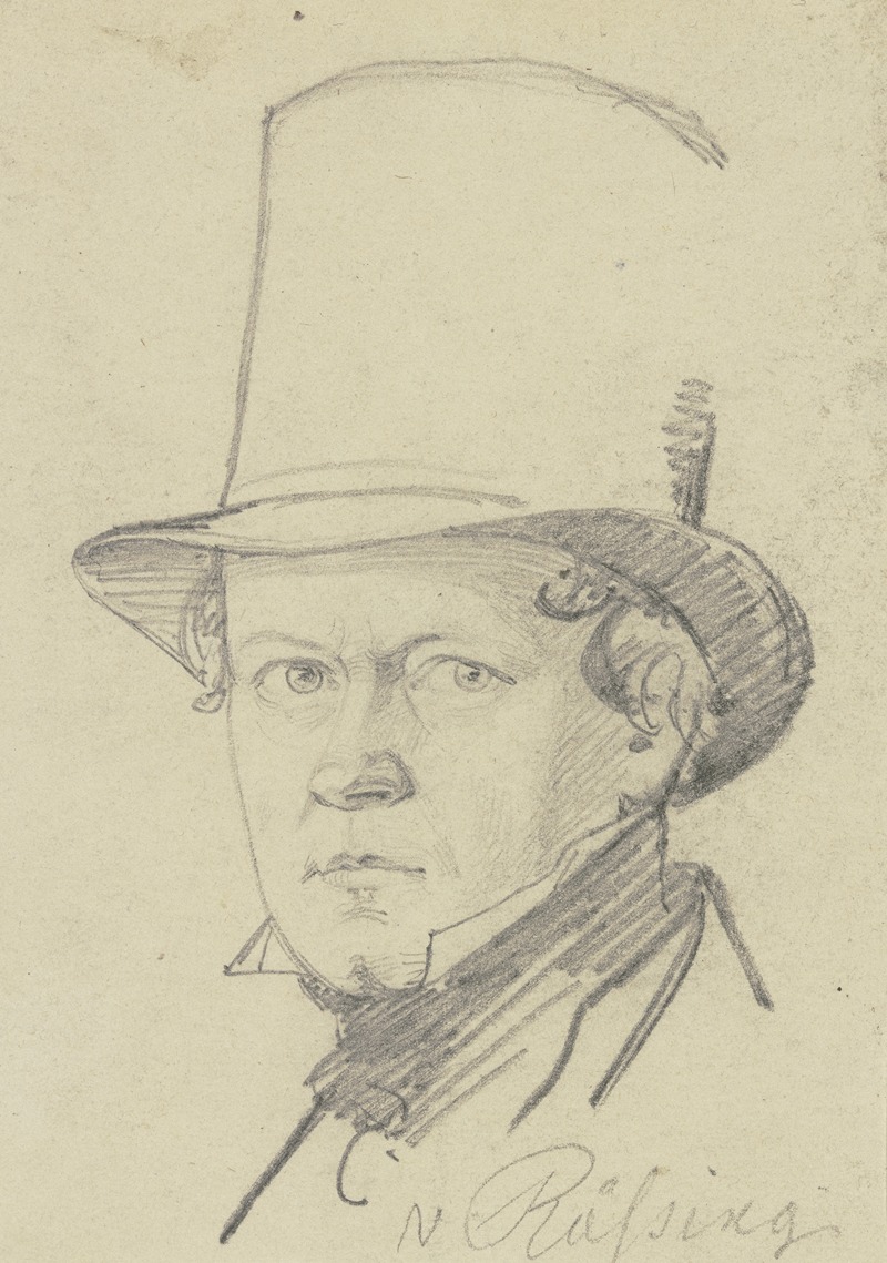 Portrait of Rössing — Carl Hoff