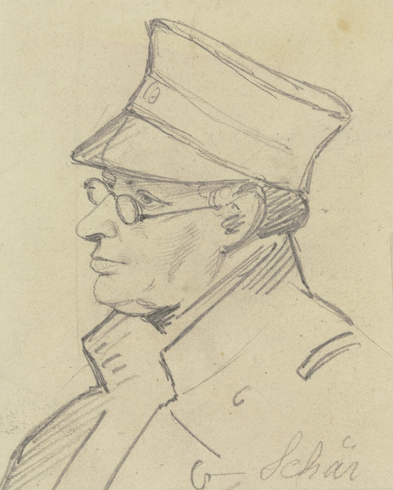 Portrait of Schar — Карл Хофф