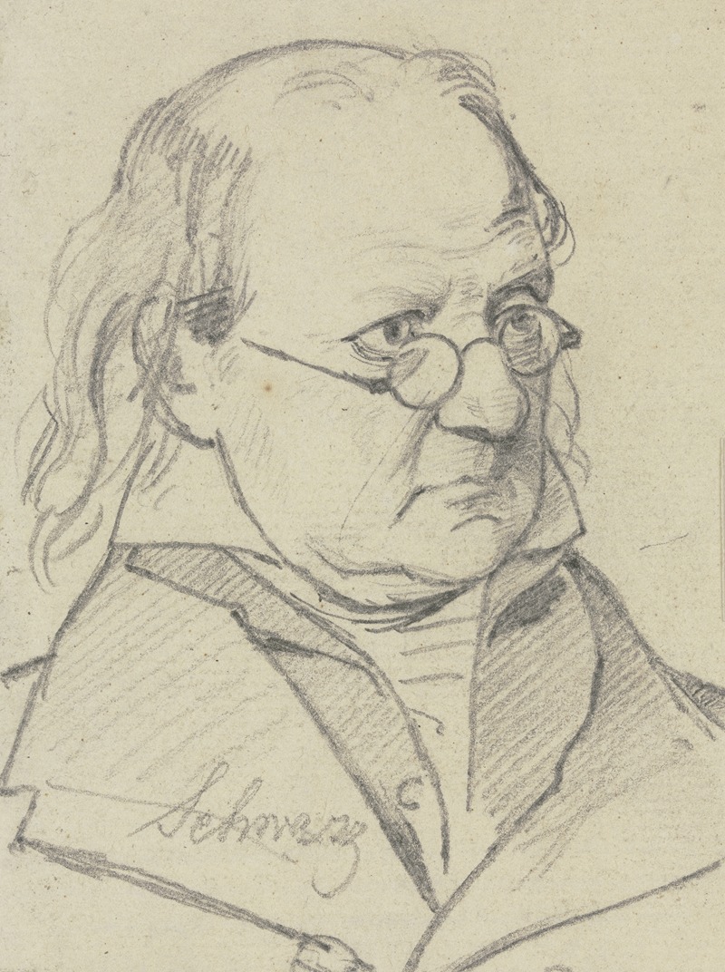 Portrait of Schwarz — Карл Хофф