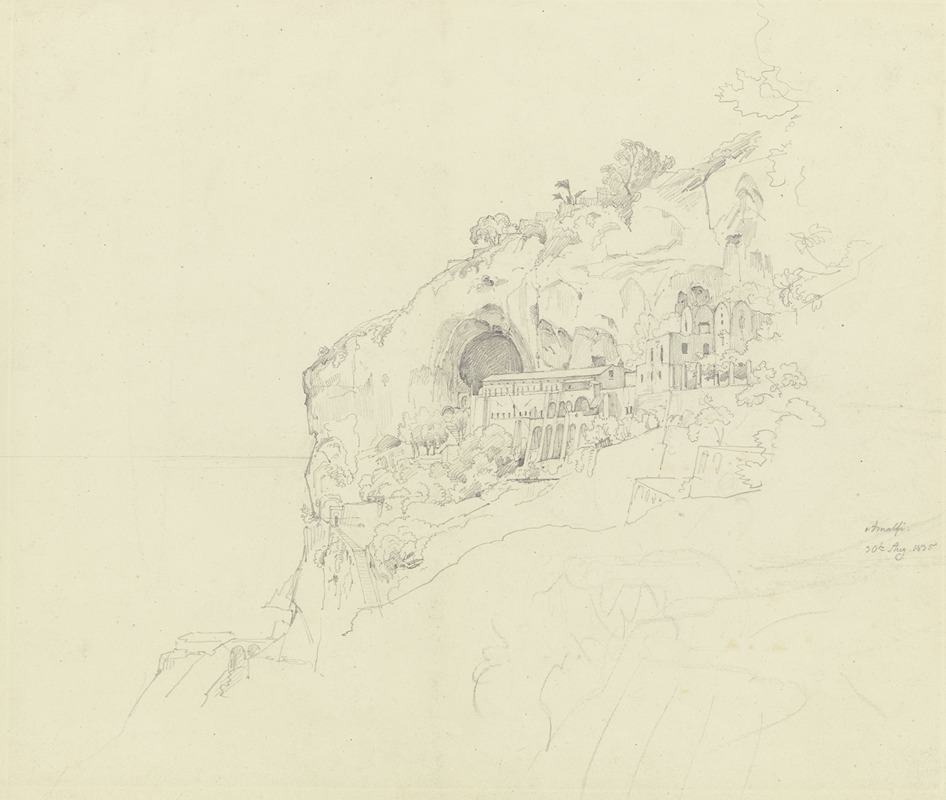 View of Amalfi — Карл Морганштерн