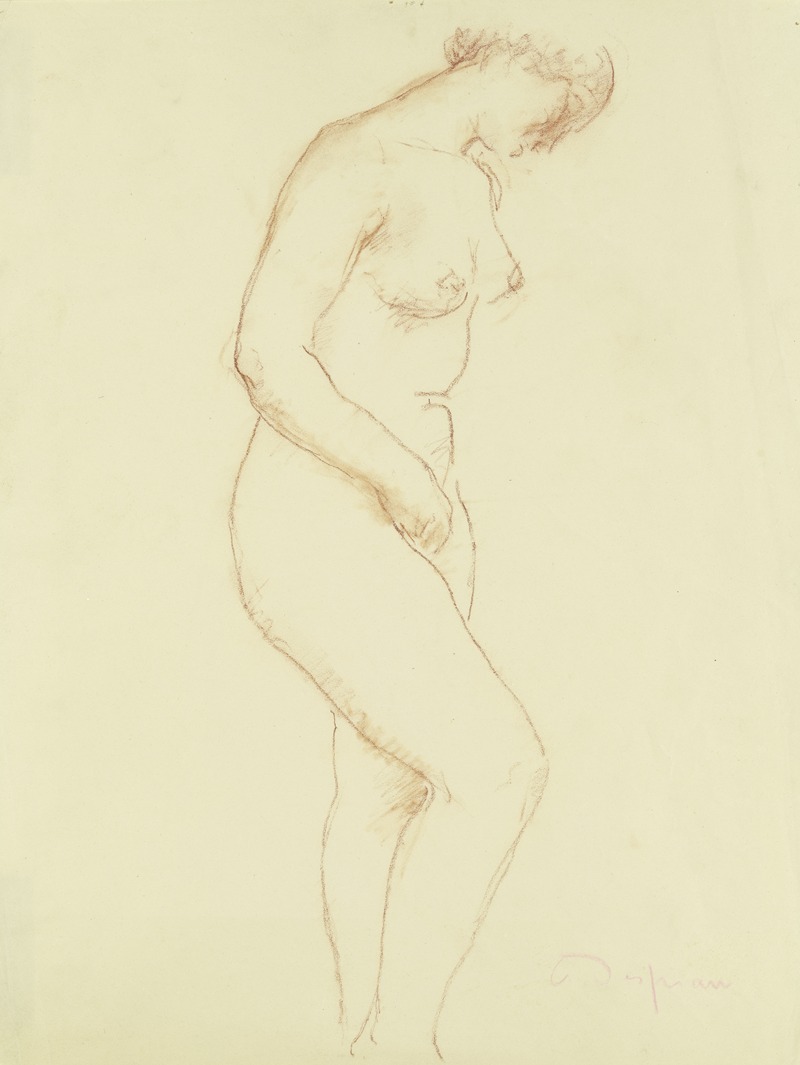 Female nude by Charles Despiau — digital art print download
