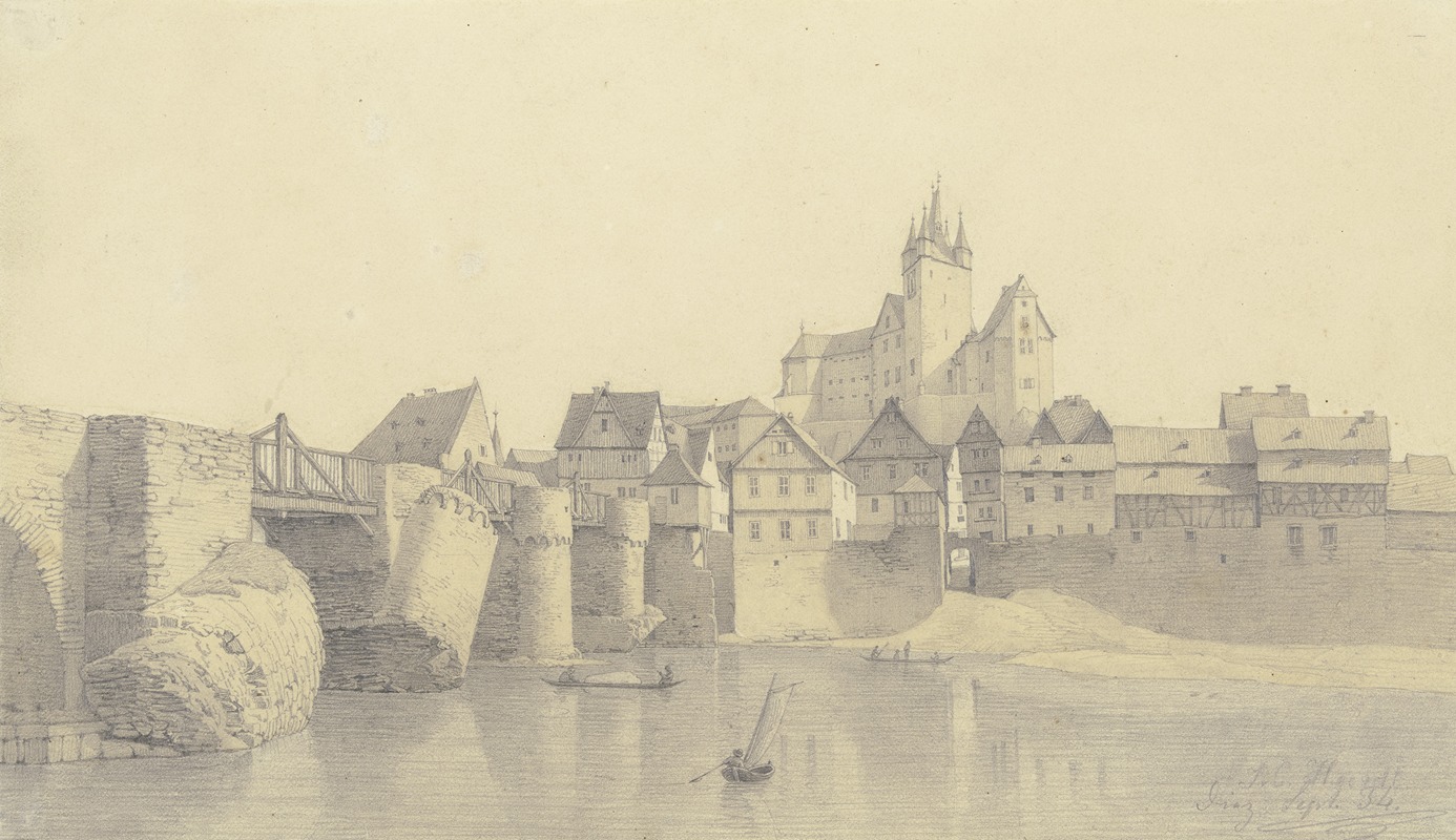 Ansicht von Diez an der Lahn — Christian Heerdt