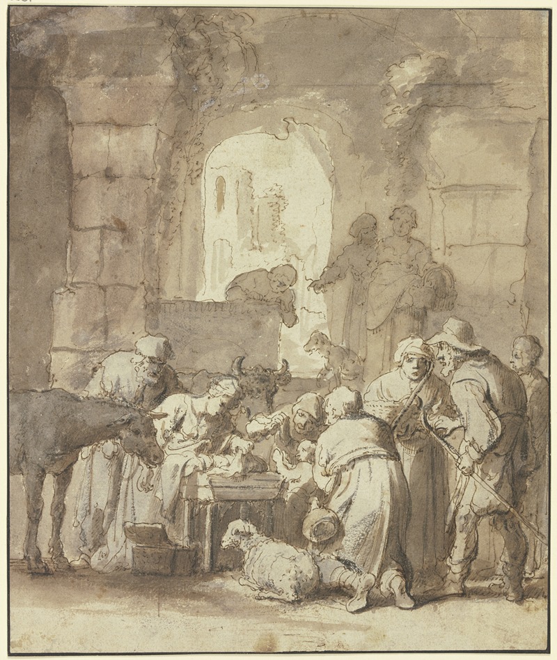 Adoration of the shepherds — Claes Cornelisz. Moeyaert