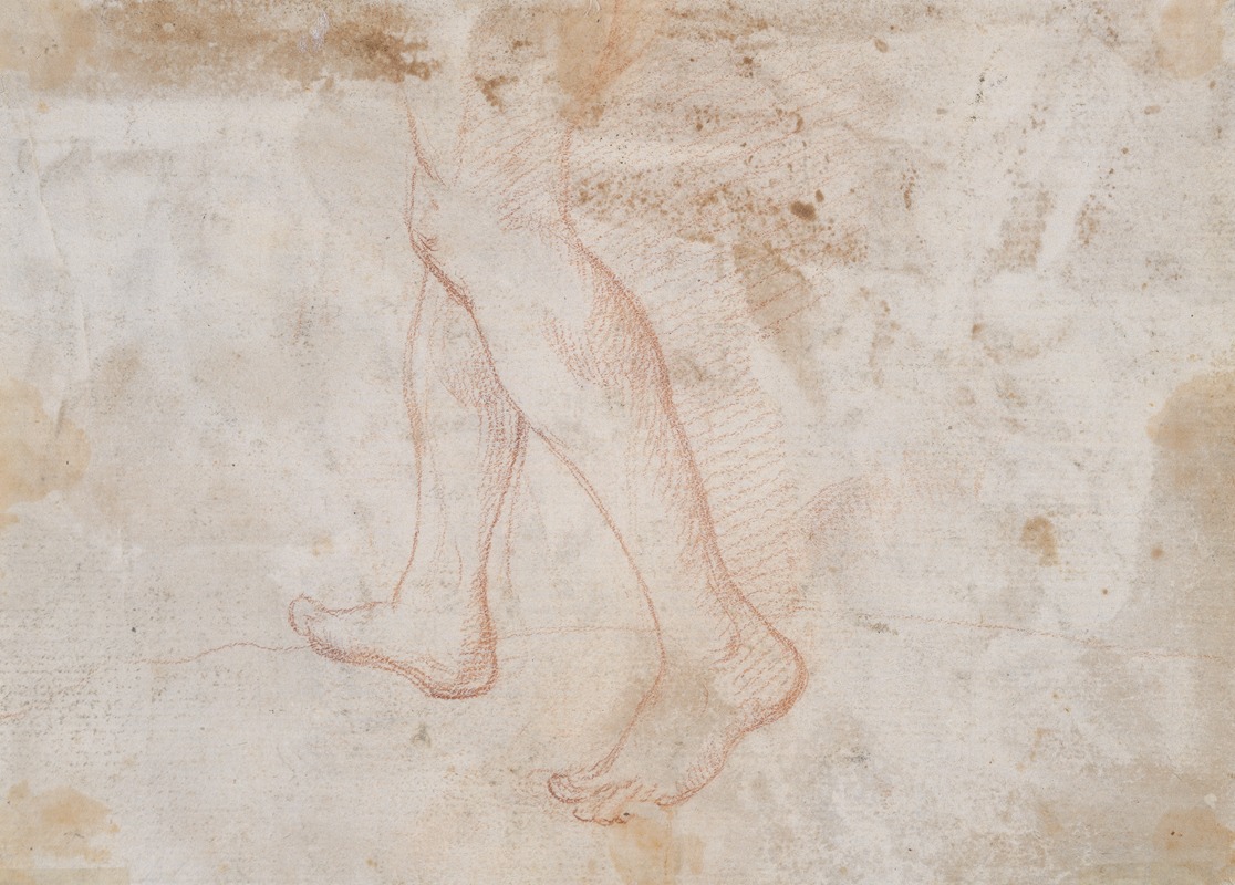 Schreitendes Beinpaar (Fragment) by Клод Лоррен — digital art print download