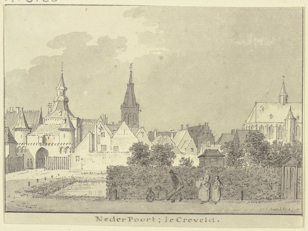 Neder Poort; te Creveld by Корнелис Пронк — digital art print download