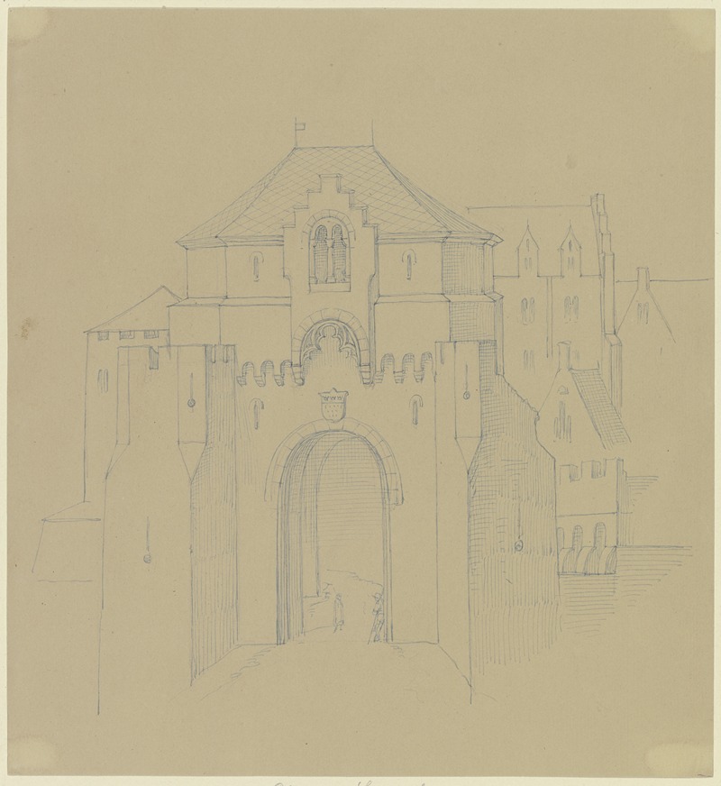 City gate of Cologne — Эдуард фон Штайнле