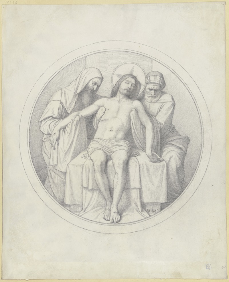 Entombment of Christ — Eduard von Steinle