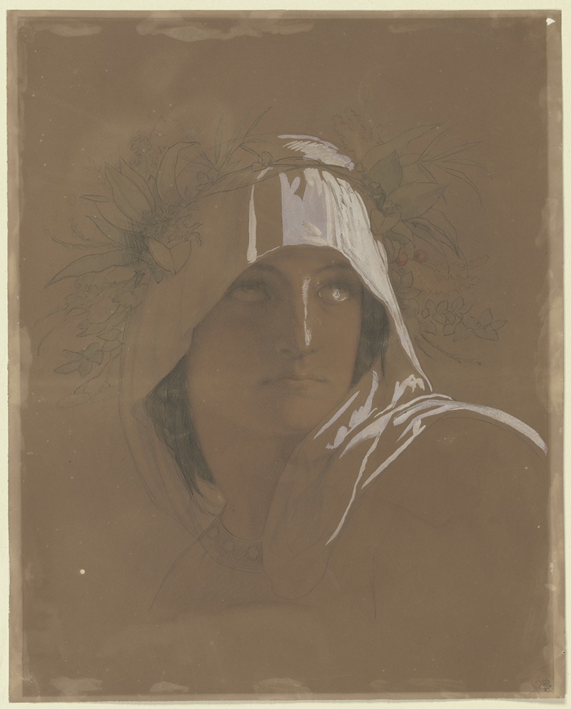 Kopf der Tiburtinischen Sibylle — Эдуард фон Штайнле