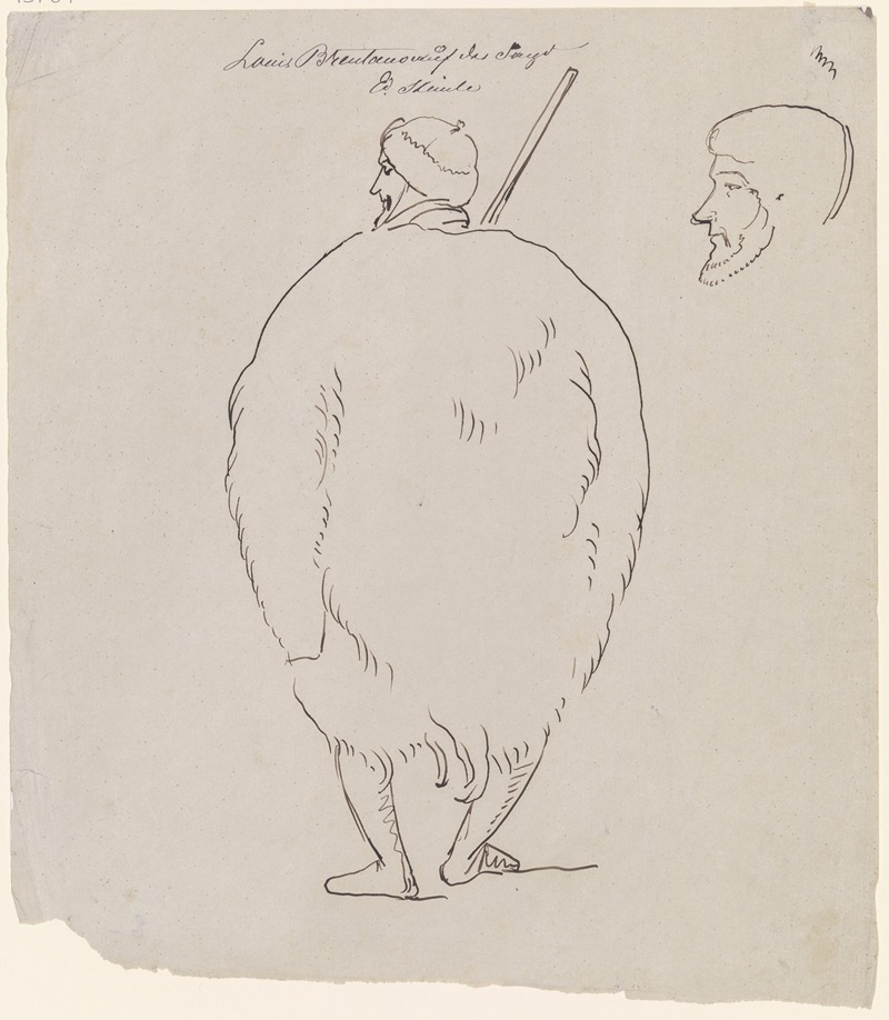 Louis Brentano auf der Jagd — Эдуард фон Штайнле