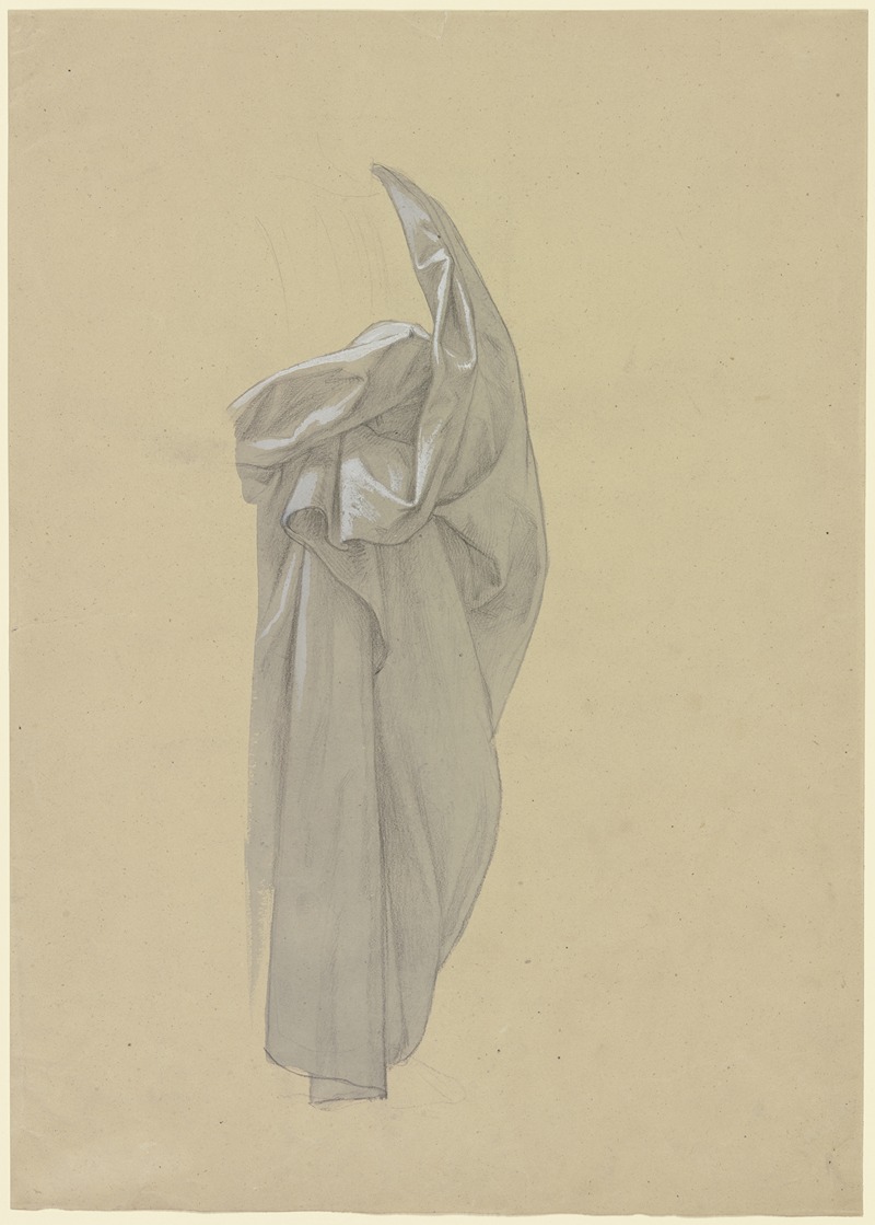 Study of garments by Эдуард фон Штайнле — digital art print download