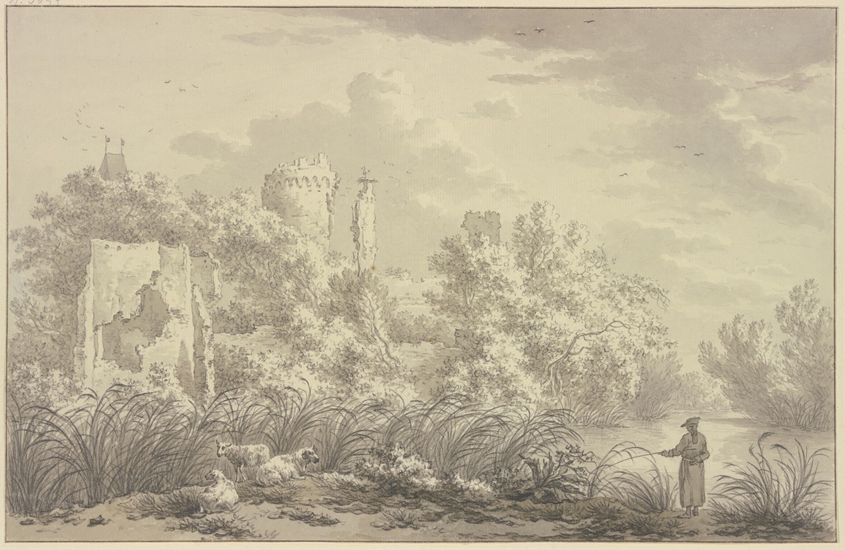 Ruwine van het Slot de Egmont — Egbert van Drielst
