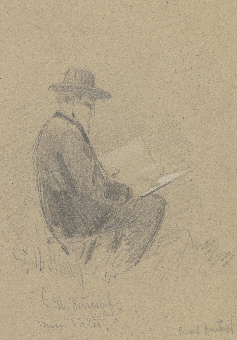 Portrait of Philipp Rumpf — Emil Rumpf