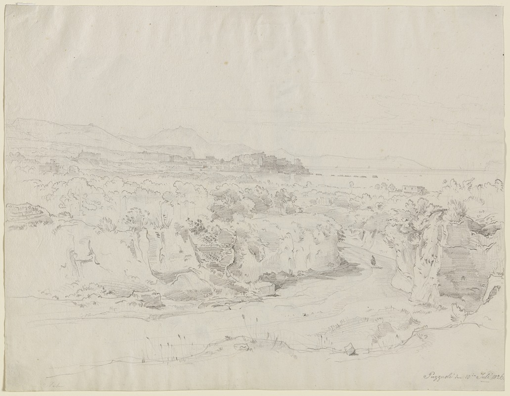 View of Pozzuoli — Ernst Fries